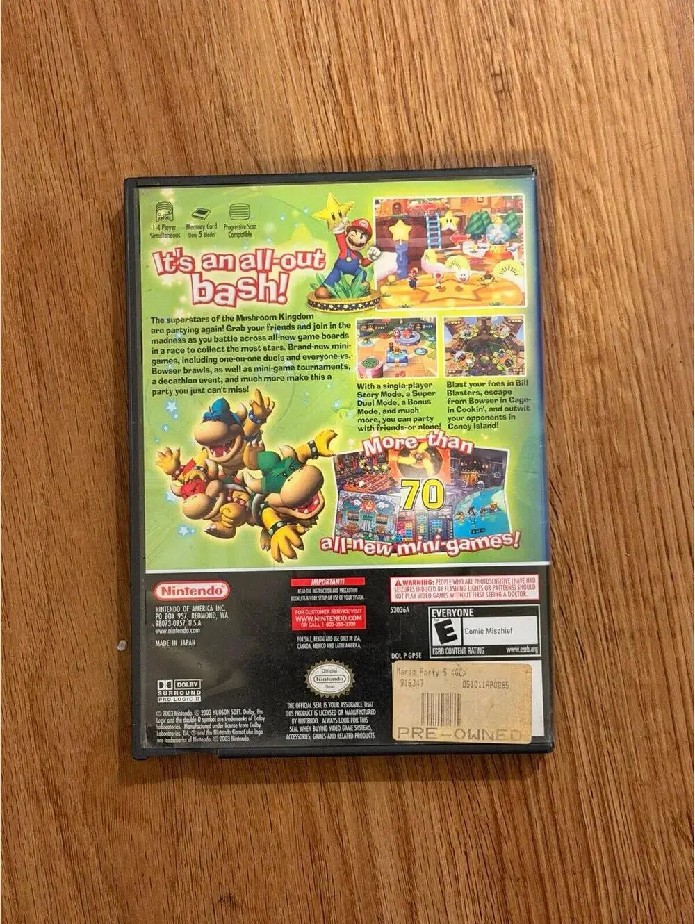 Mario Party 5 for Nintendo GameCube
